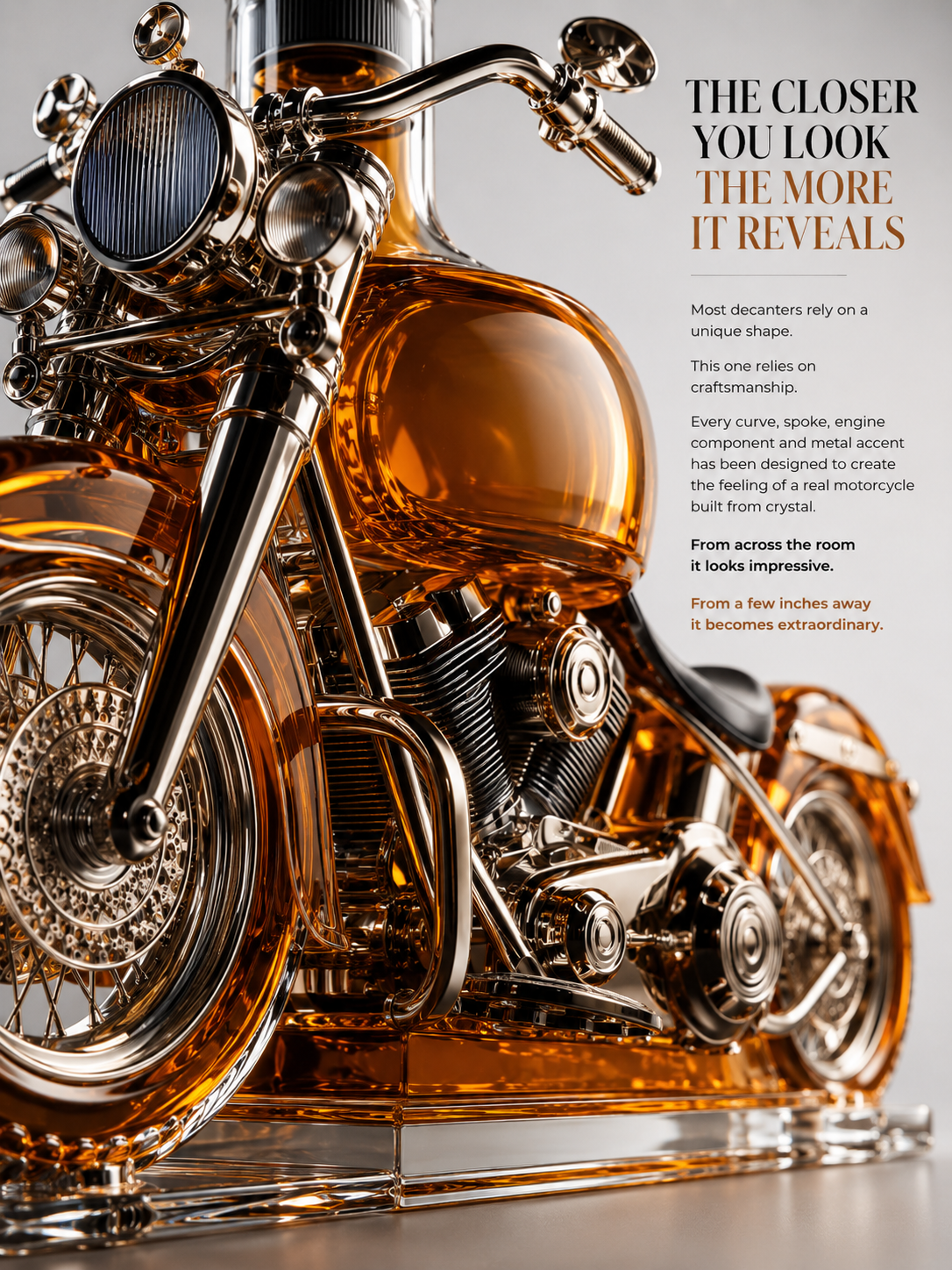 ARTISAN DECANTER™ HARLEY-DAVIDSON HERITAGE EDITION